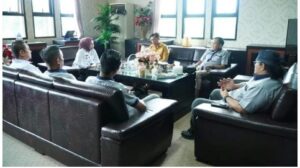 PWI Tulang Bawang Barat Audensi Dengan Pj Bupati Zaidirina Wardoyo