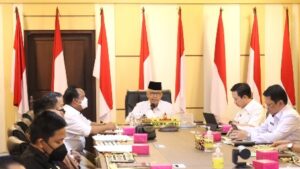Plh. Sekdaprov Lampung Pimpin Rapat Bahas  Kebutuhan KPU dan Bawaslu  Pilkada Serentak 2024