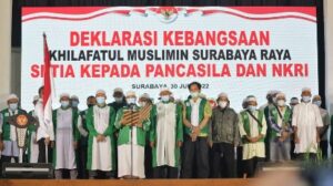Khilafatul Muslimin Surabaya Raya Deklarasi Setia pada Pancasila dan NKRI