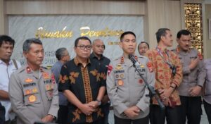 Kapolda Lampung : Insan Media Menjadi Penyemangat di Hari Pertama Menjadi Kapolda Lampung