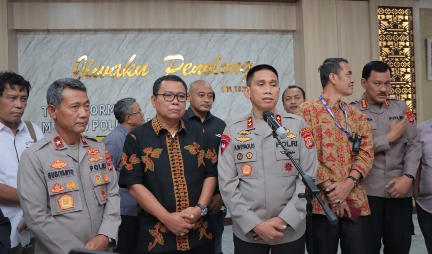 Kapolda Lampung : Insan Media Menjadi Penyemangat di Hari Pertama Menjadi Kapolda Lampung