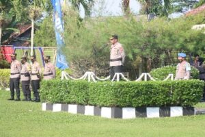 Puluhan Personil  Polres Tulang Bawang Naik Pangkat