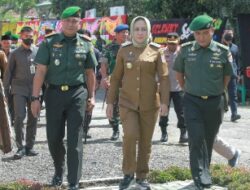 Lepas Sambut Dandim 0426/Tuba Dari Letkol Kav Joko Sunarto Kepada Letkol Inf Triano iqbal