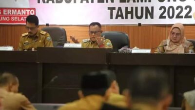 DPRD Lamsel Menerima Kunjungan Sekretariat DPRD Kota Bandung Jabar
