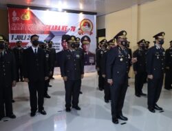 Polres Tulang Bawang Barat Peringati HUT Ke-76 Bhayangkara