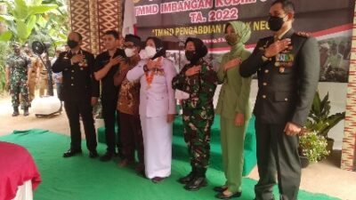 Walikota Eva Dwiana: Terimakasih TNI Atas Program TMMD
