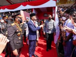 Dihadapan Presiden Jokowi, Kapolri Ungkap Makna Dibalik Tema HUT Bhayangkara ke-76