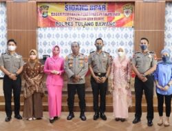 Ketua Bhayangkari Polres Tulang Bawang, Para Istri Agar Lebih Bijak Bermedia Sosial
