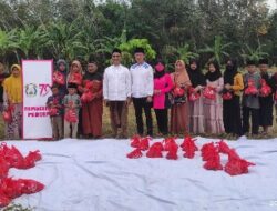 Kapolres Pesawaran Bersama Masyarakat Sholat Idul Adha 1443 H  di Masjid An-Nabawi