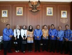 Bupati Kabupaten Lampung Selatan H. Nanang Ermanto Menerima Audiensi Jajaran Universitas Bandar Lampung