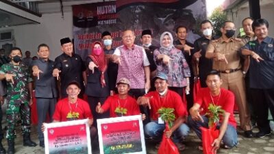 Bupati Tanggamus Hadiri Pengukuhan Perkumpulan Petani Pemakai Air