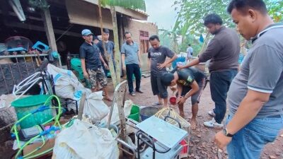 Pencuri AC Diringkus Reskrim Polsek Kotabumi Lampung Utara