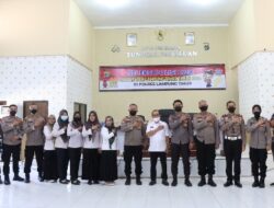 Puluhan Anak Ikuti Seleksi Polisi Cilik di Polres Lampung Timur