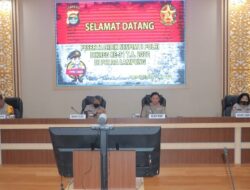 Polda Lampung Lakukan Diskusi Panel peserta Sespimti Dikreg ke-31 Tahun 2022