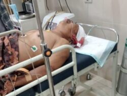 Rohman Kepala Dusun Desa Sidomekar Kritis  Akibat Kecelakaan Motor
