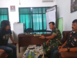 Anggota TNI Lampung Utara Ini Tolak Dirinya Disebut Humas Perusahaan Kontraktor