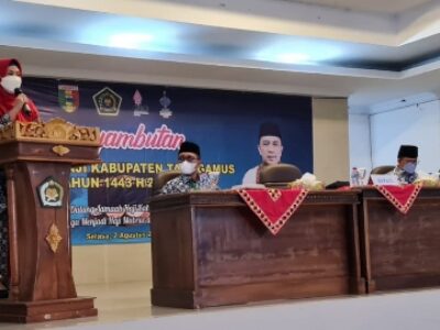 Bupati Dewi Handajani Sambut Kepulangan Jemaah Haji