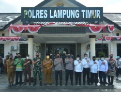 Kapolda Lampung Kunjungi Polres Lampung Timur