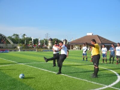Kapolda Lampung Buka Turnamen Mini Soccer Antar Perguruan Tinggi se-Lampung
