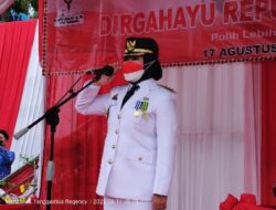 Diawali Ziarah Makam Pahlawan, Pemkab Tanggamus laksanakan Upacara Pengibaran Bendera Merah Putih