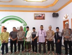 Kapolres Pesawaran Safari Jumling di Masjid Babussalam Desa Sukabanjar,