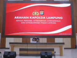 Kapolda Berikan Arahan Kepada Ratusan Penyidik Untuk Memberikan Pelayanan Masyarakat
