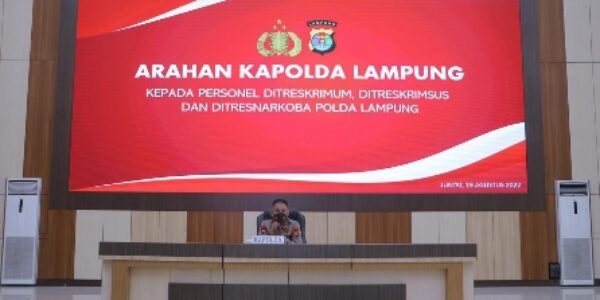 Kapolda Berikan Arahan Kepada Ratusan Penyidik Untuk Memberikan Pelayanan Masyarakat