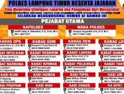 Pelayanan Cepat Tanggap, Kapolres Sebar Nomor PJU dan Kapolsek