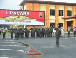 Wisuda Purna Bhakti, Kapolda Lampung Lepas 110 Personil Purna Tugas