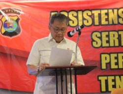 Wakapolda Lampung Buka Kegiatan Asistensi Divkum dan JDIH Dan Penyuluhan Perpol no.4 Tahun 2022