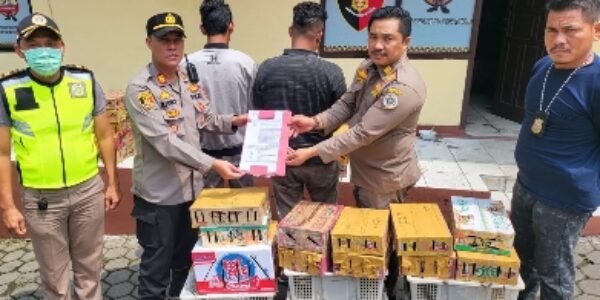 KSKP Bakauheni Gagalkan Penyelundupan Ratusan Ekor Burung yang Dilindungi