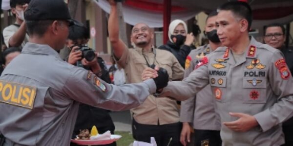 Syukuran hari jadi Tekab 308 ke-7, Kapolda Lampung : Tindak Tegas Pelaku Kejahatan