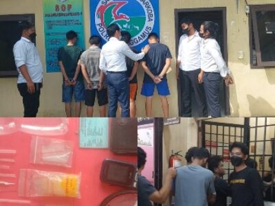 Satresnarkoba Polres Tanggamus Tangkap Empat Pengedar Sabu, Satunya PNS