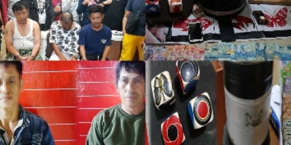 Jajaran Polres Tulang Bawang Tangkap Bandar Judi Koprok