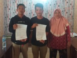 Polsek Gunung Pelindung Selesaikan Kasus Anak Dibawah Umur Melalui Musyawarah Desa
