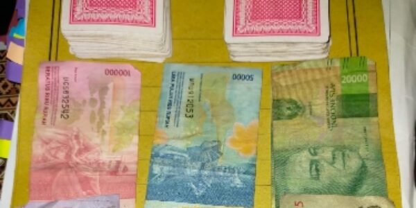 Enam Warga Diringkus Polisi Saat Tengah Asik Main Judi