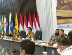 Pemprov Lampung Mengikuti Rapat Koordinasi Pengendalian Inflasi Daerah Bersama Menteri Dalam Negeri