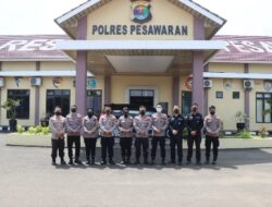 Bid Humas Polda Lampung Laksanakan Pembinaan Personil Humas Pesawaran
