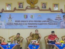 Bupati Pesawaran Dendi Ramadhona, Sambut Kungkeres DPRD Provinsi Lampung
