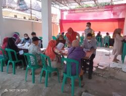 Polsek Tanjung Karang Barat Laksanakan Pengamanan Pembagian BLT