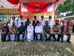Pelantikan Kepala Pekon Hasil pemilihan Kepala Pekon Serentak Kabupaten Tanggamus Tahun 2022