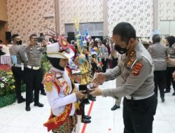 Tampil Memukau, Polisi Cilik Lampung Timur Pertahankan Gelar Juara