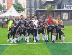 Tim Mini Soccer Kategori Umum Perwakilan Polres Lamtim Menang Lawan Pringsewu, Skor 4-3