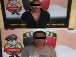 Polsek Panjang Tangkap Dua Pencuri Modus Beri Bansos