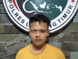 Sat Resnarkoba Polres Lampung Timur Amankan Seorang Pemuda Bandar Sribhawono