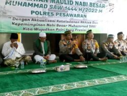 Polres Pesawaran Gelar Peringatan Maulid Nabi Muhammad SAW