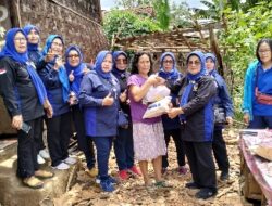 Anggota DPRD Lampung Utara Dewi Murni Salurkan Bantuan Kepada Warga Terdampak Puting Beliung