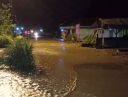 Dua Kecamatan Di Pesawaran Terendam Banjir Akibat Luapan Sungai Way Tahala dan Sungai Way Lipang