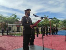 Polres Pesawaran Laksanakan Upacara Peringatan Hari Sumpah Pemuda