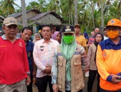 Bupati Tanggamus Tinjau Lokasi Bencana Banjir di Kecamatan Wonosobo